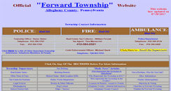 Desktop Screenshot of forwardtownship.com